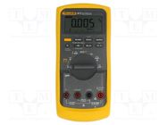 Digital multimeter; LCD; VDC: 0÷1kV; VAC: 0÷1kV; I DC: 0÷10A; 0÷50MΩ FLUKE