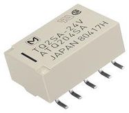 SIGNAL RELAY, DPDT, 3VDC, 2A, SMD