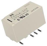 SIGNAL RELAY, DPDT, 24VDC, 2A, SMD