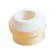 CABLE GLAND, 5MM-7MM DIA, WHITE