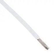 HOOK UP WIRE, 22AWG, WHT, 30.5M