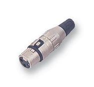 SOCKET, XLR, FREE, 3POLE