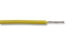 HOOK-UP WIRE, 32AWG, YELLOW, 30M