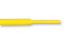 HEATSHRINK, 4.8MM, YELLOW, 1.2M