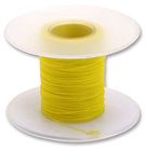 WIRE, KYNAR, 30AWG, YELLOW, 100M