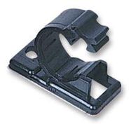 CABLE CLIP, BLACK, 9MM, PK100