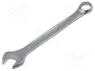 Wrench; combination spanner; 15mm; Overall len: 185mm; steel BAHCO