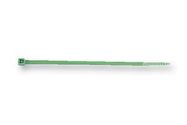 CABLE TIE, GREEN, 100MM, PK100