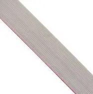 RIBBON CABLE, HAL FREE, 50WAY, PER M