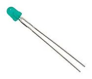 LED, 5MM, GREEN