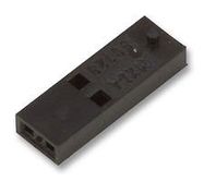 CONNECTOR HOUSING, RCPT, 20POS, 2.54MM