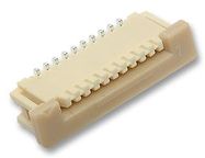 CONNECTOR, FFC/FPC, 16POS, 1ROW, 1MM