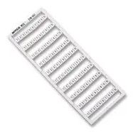 MARKER CARD, HORIZ, 1-10, STRIP OF 10