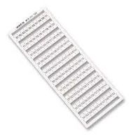 MARKER CARD, HORIZONTAL, 101-150 X 2