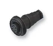 CIRCULAR CONNECTOR, RCPT, 25POS