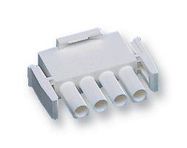 CONNECTOR HOUSING, PLUG, 5POS, 6.35MM