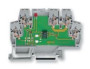 TERMINAL BLOCK, DIN RAIL, 5POS, 14AWG