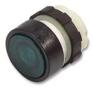 SWITCH HEAD, ILLUM, 22.5MM, GREEN