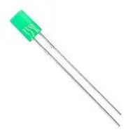 LED, RECT, GREEN