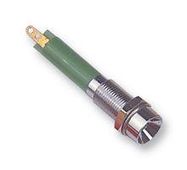 LED INDICATOR, 12V, GREEN