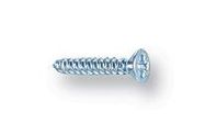 SCREW, POZI, CSK, STEEL, #4X1/4, PK100