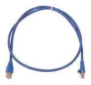 PATCH LEAD, CAT5E, STP, BLUE, 3M