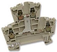 TERMINAL BLOCK, DIN RAIL, 4POS, 12AWG