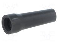 Accessories: strain relief; 4÷4.4mm; black; 0B LEMO