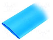Heat shrink sleeve; 2: 1; 50.8mm; L: 1.2m; blue; polyolefine; 5pcs. ALPHA WIRE