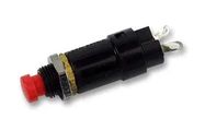 PB SWITCH, SPST-NO, 0.5A, 250VAC, PANEL