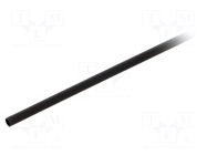 Heat shrink sleeve; 2: 1; 3.2mm; L: 1.2m; black; polyolefine; 25pcs. ALPHA WIRE