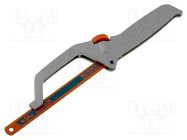 Mini saw frame; metal; 250mm; 24teeth/inch BAHCO