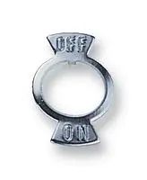 LEGEND PLATE, TOGGLE SWITCH