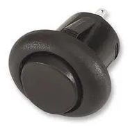 SWITCH, ROCKER, ON-OFF-ON, BLACK