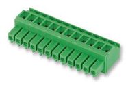 TERMINAL BLOCK, PLUGGABLE, 9POS, 16AWG