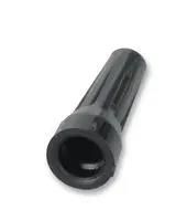 STRAIN RELIEF, 6MM, BLACK