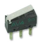 MICROSWITCH, HINGE LEVER, SPDT, 0.5A
