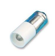 LED, MID GROOVE, 12VAC/DC, WHITE, CLR