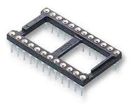 SOCKET IC, DIL, 0.6", 28WAY