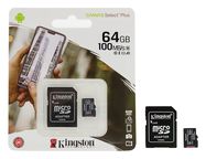 Kingston memory card MicroSDXC 64GB 1000 MB/s Class 10, PATONA