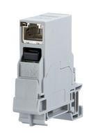 IN-LINE COUPLER, RJ45 JACK, 8P8C, CAT6