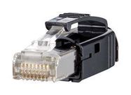 MODULAR CONN, 8P8C, RJ45 PLUG, CAT6