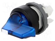 Switch: rotary; 22mm; Stabl.pos: 1; blue; MLB-1; IP66; prominent ABB