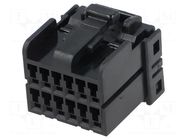 Connector: wire-board; plug; female; .040 MULTILOCK; for cable TE Connectivity