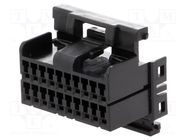 Connector: wire-board; .040 MULTILOCK; plug; female; w/o contacts TE Connectivity