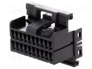 Connector: wire-board; plug; female; .040 MULTILOCK; PIN: 20; black TE Connectivity