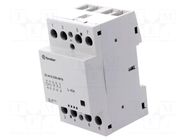 Contactor: 4-pole installation; 40A; 230VAC,230VDC; IP20; 22 FINDER