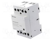 Contactor: 4-pole installation; 63A; 230VAC,230VDC; NO x4; IP20 FINDER