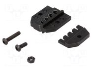 Crimping jaws; non-insulated terminals; 0.5÷1mm2,1.5÷2.5mm2 TE Connectivity