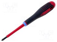 Screwdriver; insulated; Pozidriv®; PZ1; Blade length: 80mm; 1kVAC BAHCO